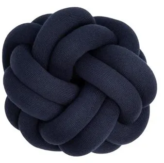 Design House Stockholm Knot Kissen Dunkelblau