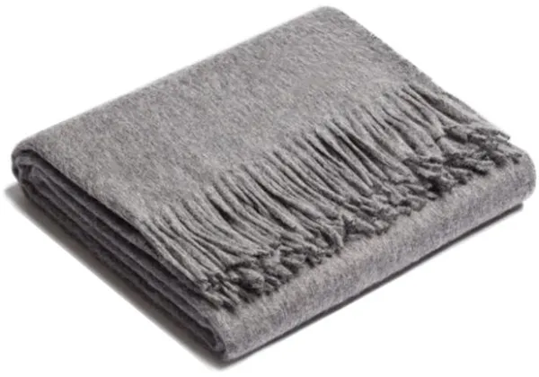 Sibast Furniture Decke Alpaka Hellgrau