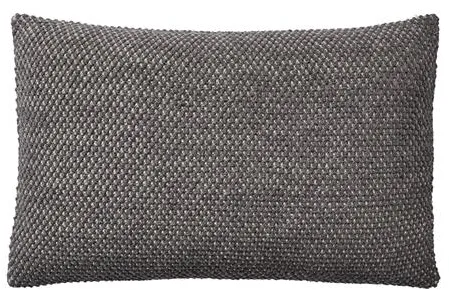 Muuto Twine Kissen Dunkelgrau 50 X 80 cm