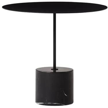 Wendelbo Calibre Beistelltisch Niedrig Schwarz/Schwarzer Marmor